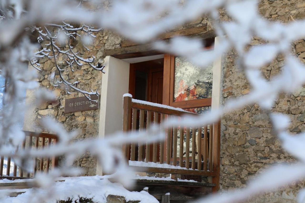 Chambres D'Hotes Les Peschiers Chateauroux-les-Alpes Esterno foto